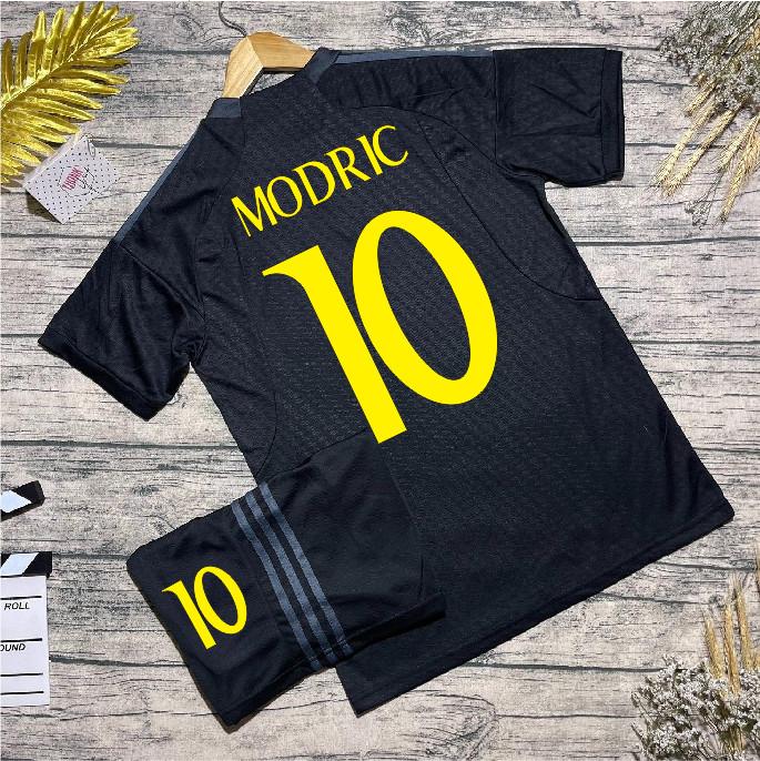Product Introduction of Bộ Quần Áo Bóng Đá CLB Real Madrid Third Kit 2023 - 2024 - Vải Polyester Gai Thái Chuẩn Thi Đấu 4