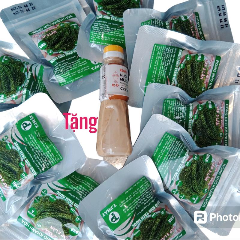 10 goi rong nho 100g được tặng 1 chai sốt mè rang Chua Nước Sốt Gia Vị