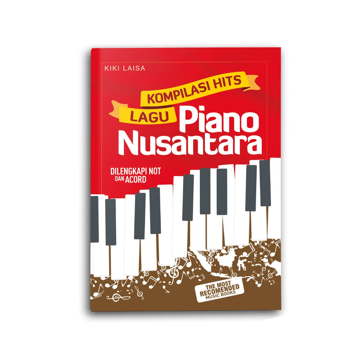 Buku Musik Kompilasi Lagu Piano Nusantara