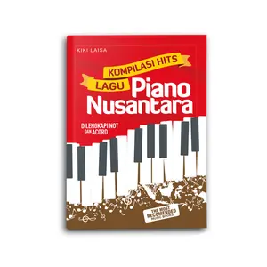 Buku Musik Kompilasi Lagu Piano Nusantara