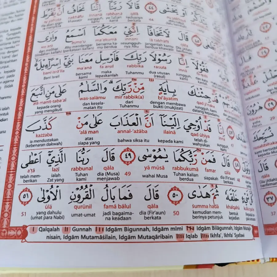 Al Quran Al Khobir A5 Transliterasi Perkata dan Terjemah Perkata Latin
