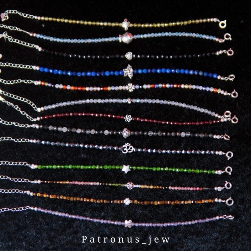 Vòng Tay Birthstone Đá Minisize De Luna 2