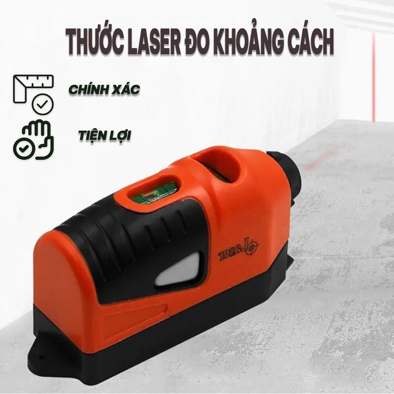 Thước Laser Máy Đo Khoảng Cách Tia Laze Đường Thẳng Chính Xác Dụng Cụ Lazer Xây Dựng Đo Đạc Sữa Chữa