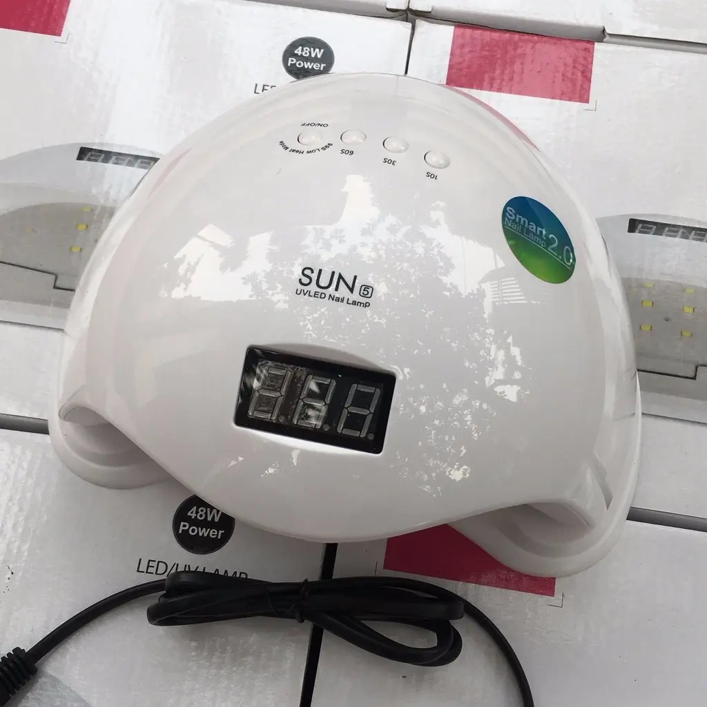 Máy hơ gel sun 5 uv led 48w 24 bóng nhanh khô