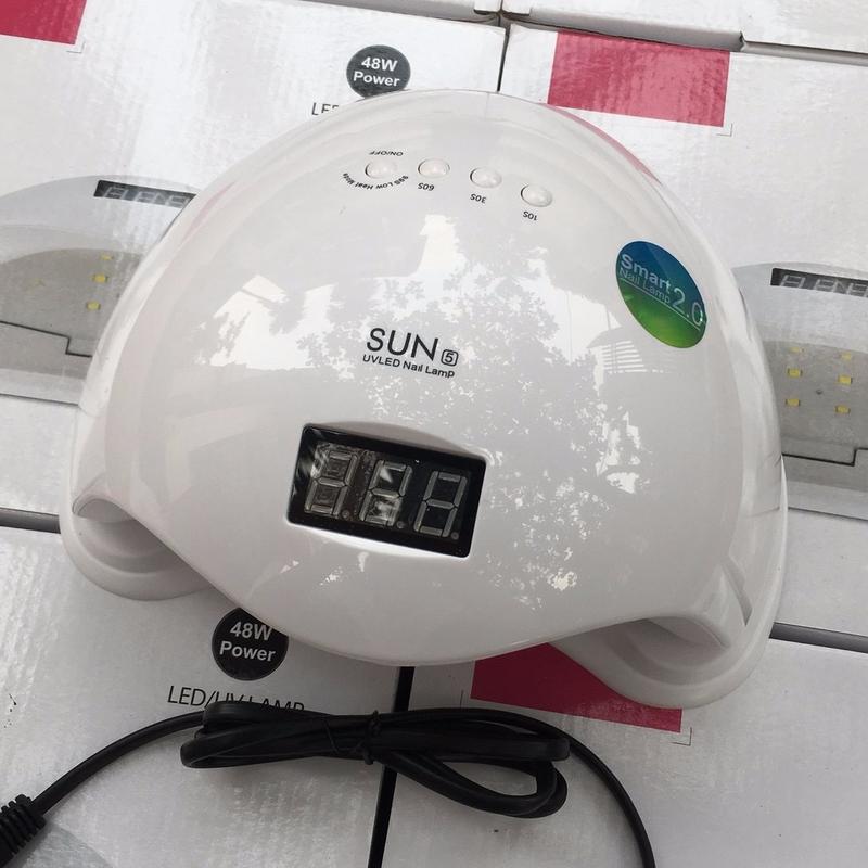  Máy hơ gel sun 5 uv led 48w 24 bóng nhanh khô 