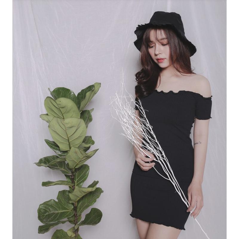 Đầm Body Ôm Rớt Vai Thời Trang Siêu Quyến Rũ 3