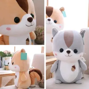 Boneka Tupai Plush Mainan Bayi  Hadiah Untuk Anak  Anak Boneka Hewan Tupai