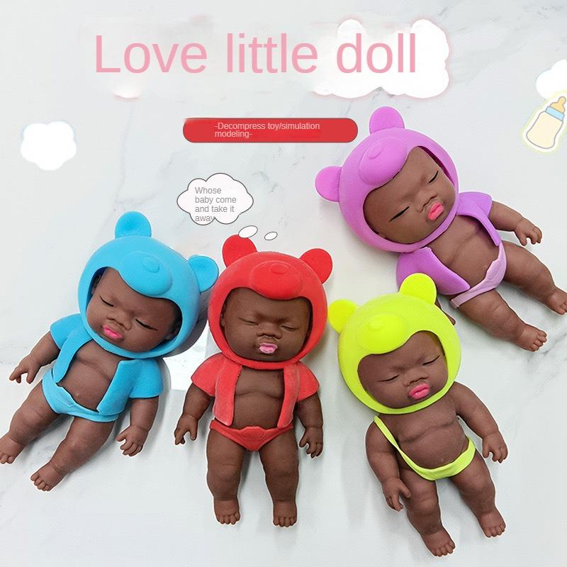  Đồ Chơi Bóp Búp Bê Hề Xấu Xí Và Dễ Thương Búp Bê Da Đen Búp Bê Phục Hồi Chậm Búp Bê 