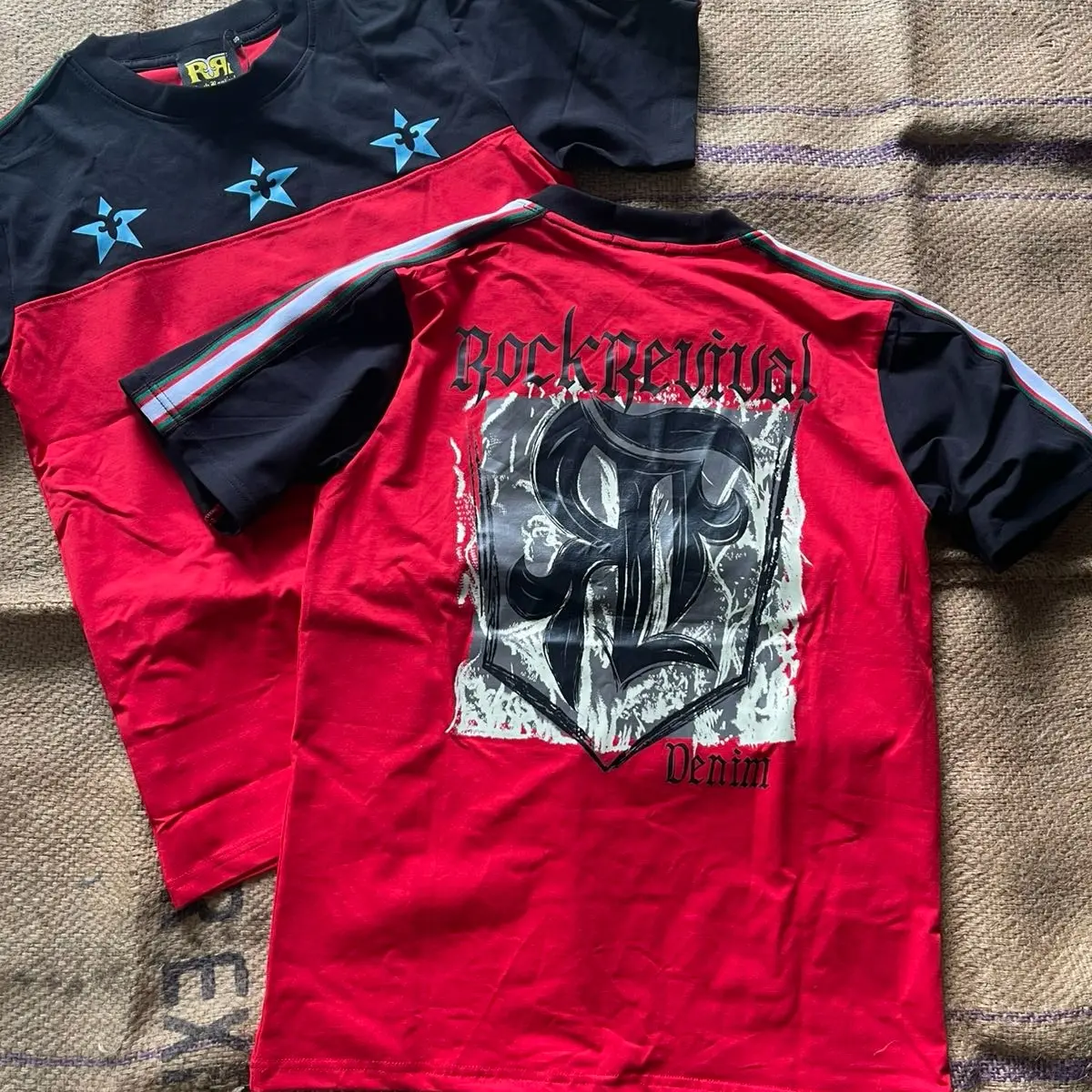 Áo thun nam rock revival 2025 cao cấp cổ tròn Cotton