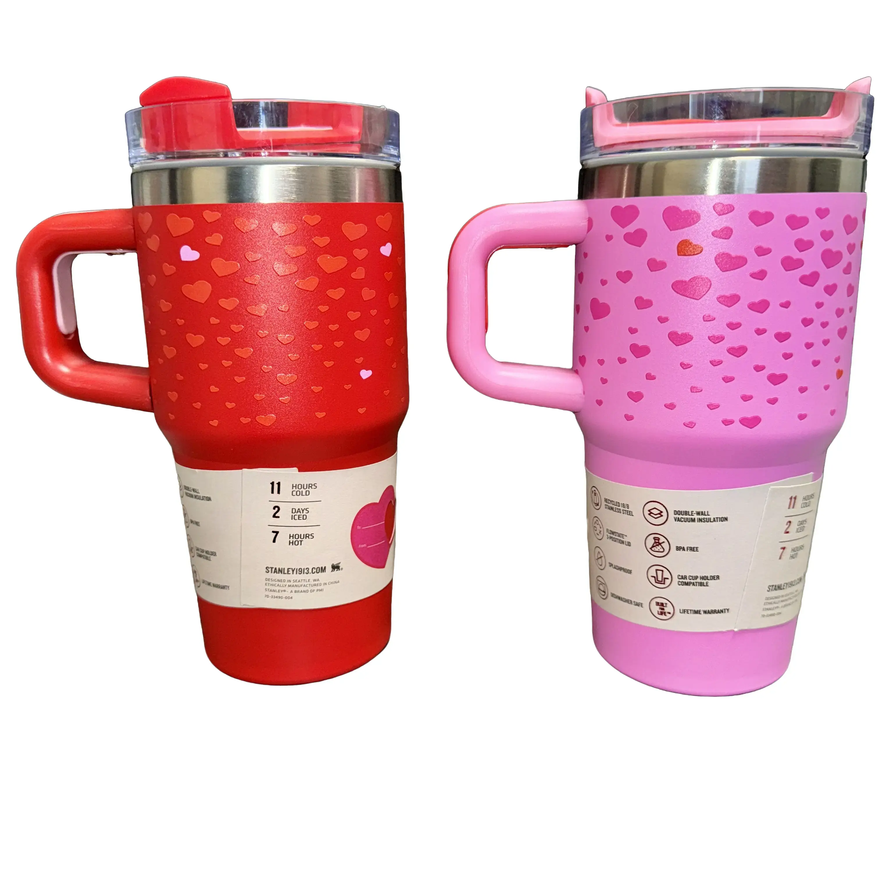 304 stainless steel insulated cup, ice cream cup, couple style car cup Drinkware Flasks Mug Tumbler Water Bottles Portable
