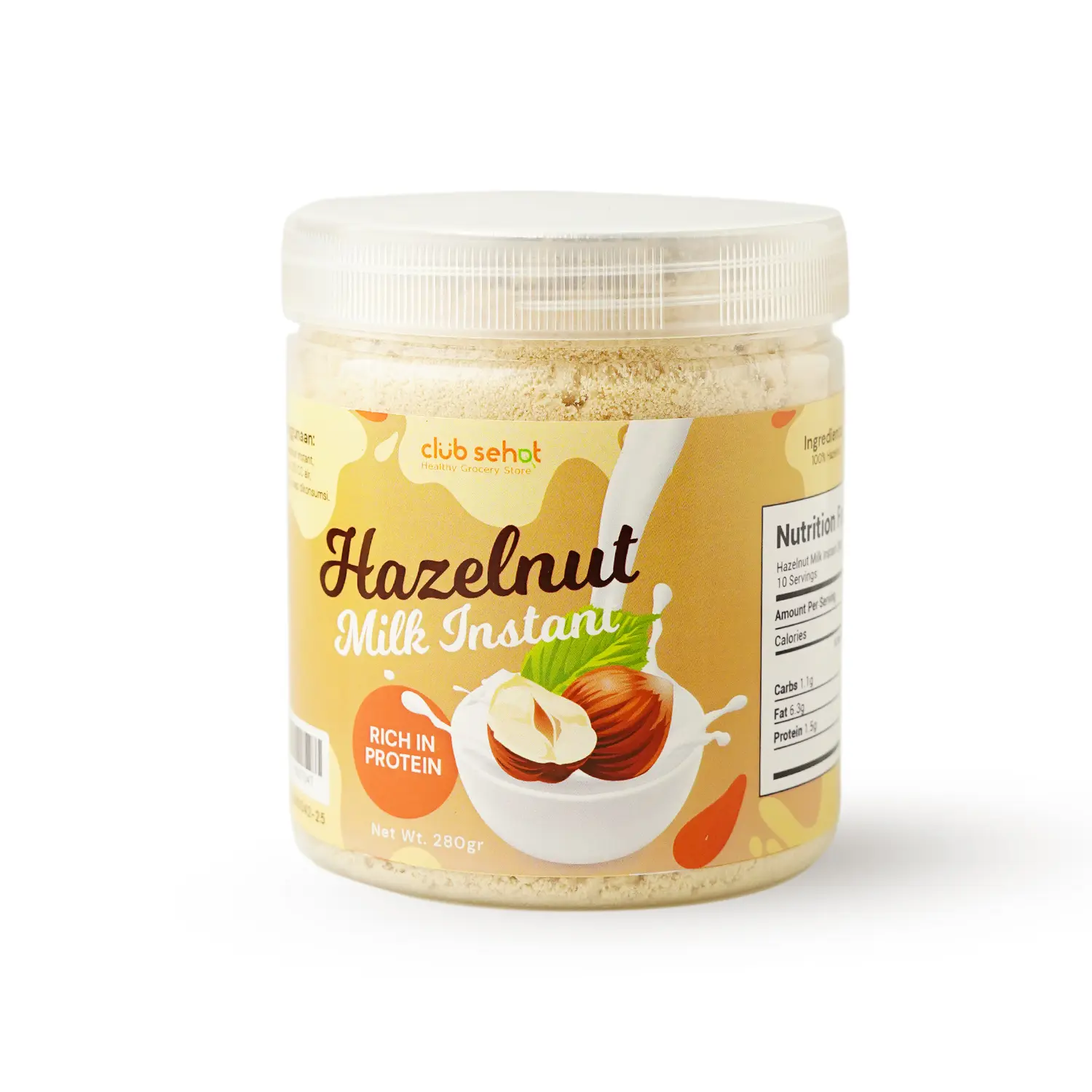 Club Sehat Hazelnut Milk Instant 280Gr