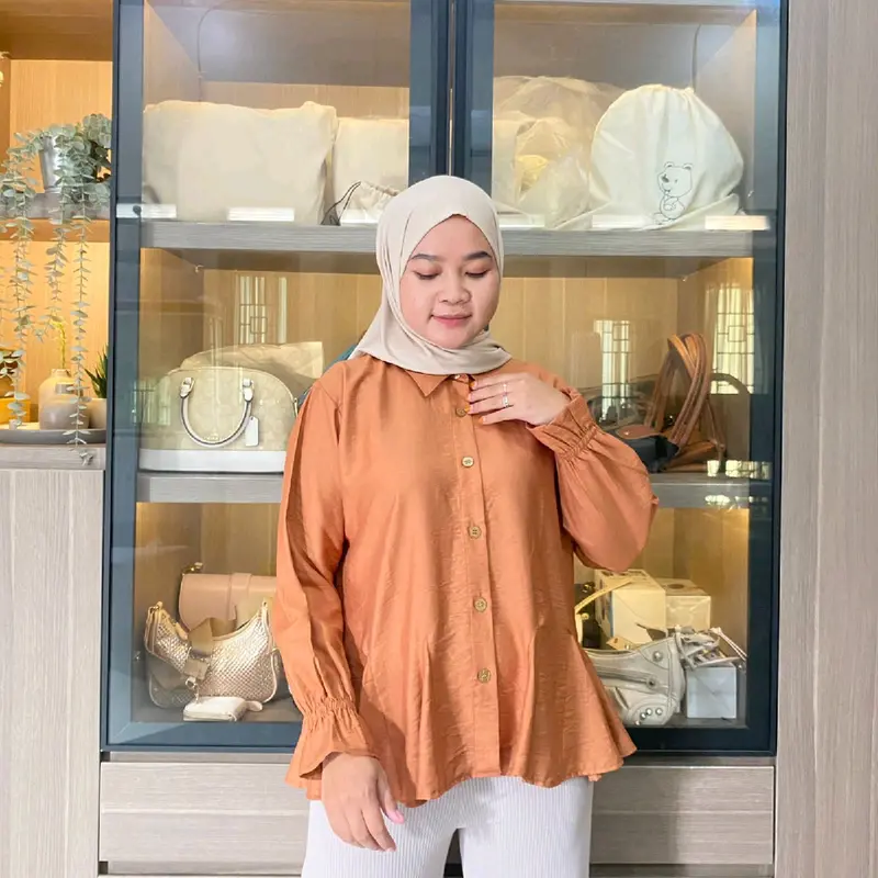 Diana Blouse - Blous Remaja Kekinian Polos Wanita 1