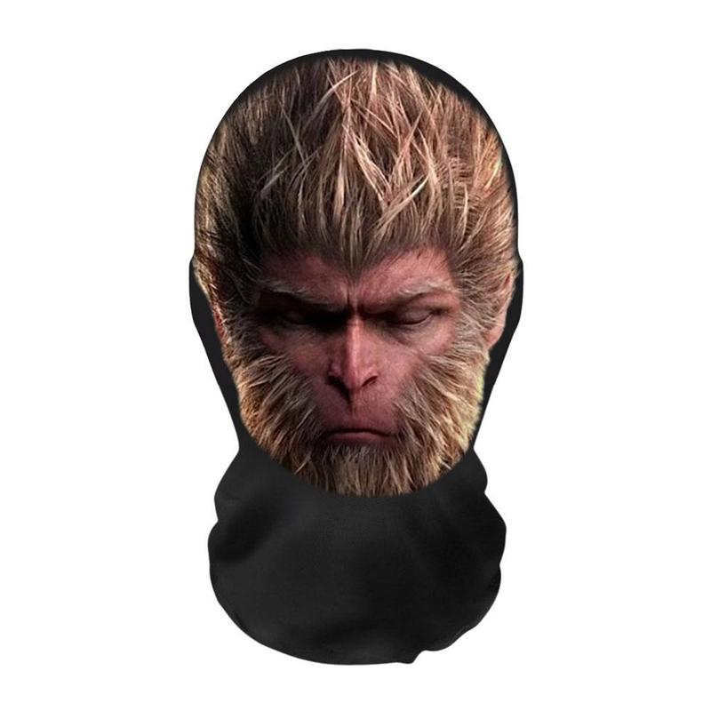 Mặt Nạ Lưới 3D, Mở Rộng Bên Trong Của Bạn Trickster Với Thần Thoại Đen Wukong, Mặt Nạ Vui Nhộn Z7S6 6