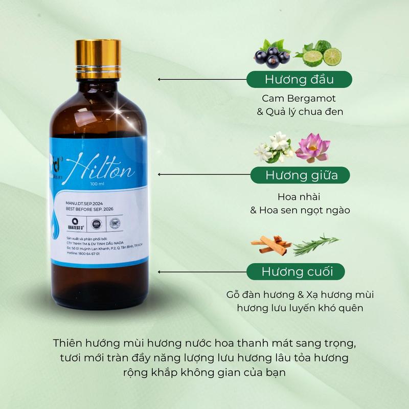 Tinh Dầu Mix Nước Hoa 10ML NaDa Oils, Tinh Dầu Hương Sang Trọng, Thơm Lâu, Thư Giãn Tuyệt Đối - NaDa Oils 4