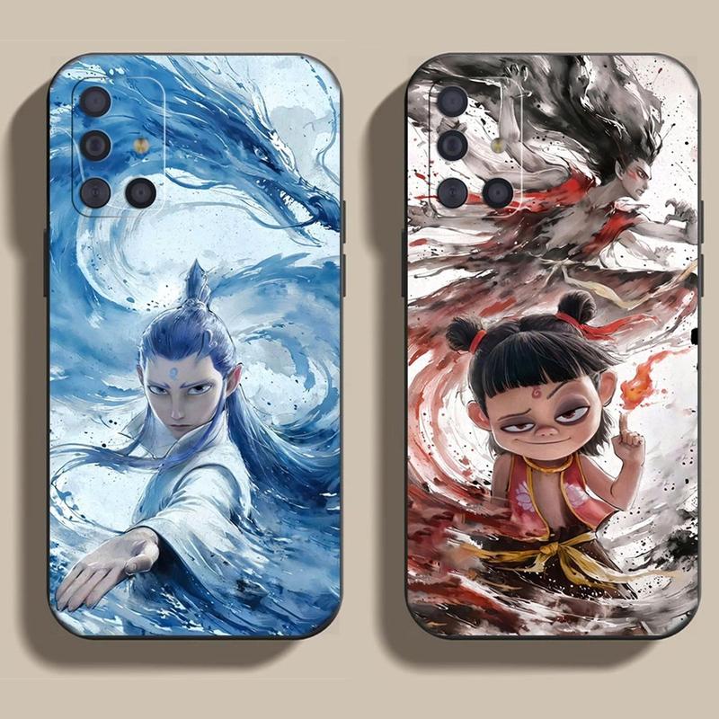 Ốp lưng Dành Cho Samsung Galaxy A31, A51, A71, M51 cạnh viền vuông, bảo vệ camera in hình Na Tra