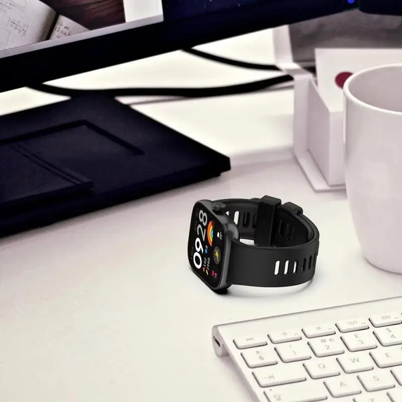 Dây đeo silicon cho Redmi Watch 5 / 4 Thể thao Thoải mái Mềm mại thoáng khí Thay thế dây đeo cổ tay cho Xiaomi Mi Band 9 Pro / 8 Pro 3
