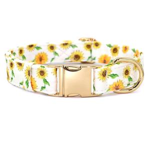 Fashion Pattern Pet Collar, Adjustable Pet Collar with Buckle, Pet Supplies for Small Medium Large Dogs