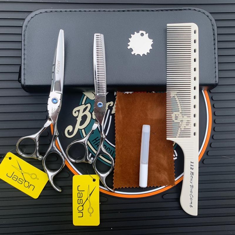Kéo cắt tóc chuyên Nghiệp Jason 6.0. Cắt cả nam cả nữ