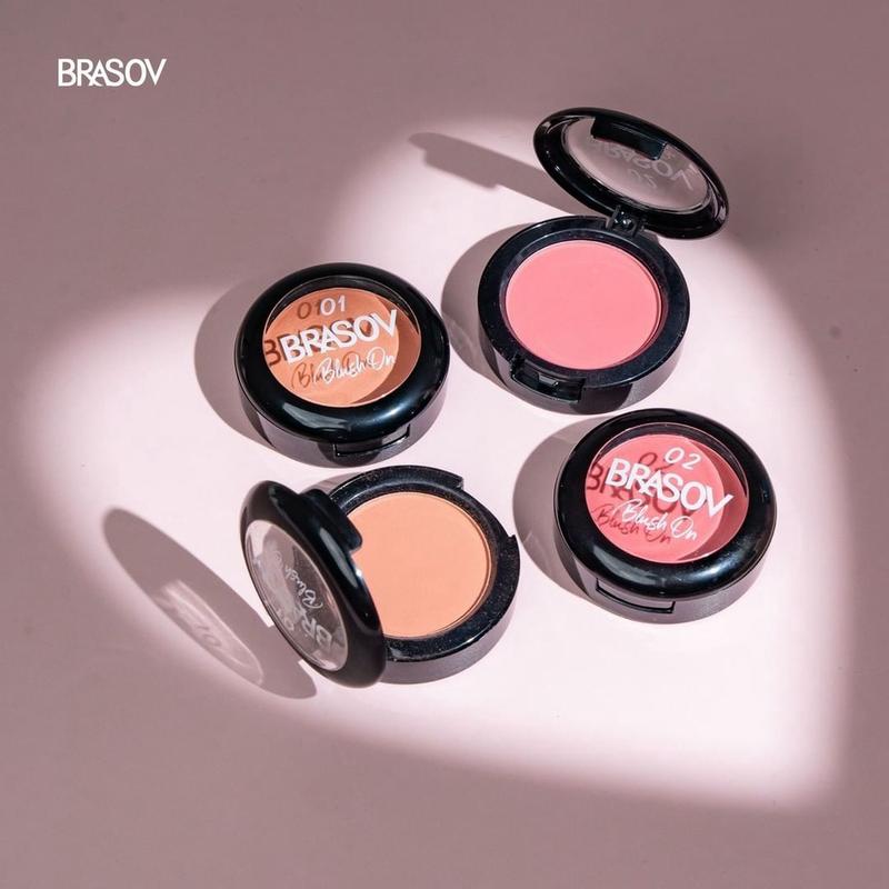 BRASOV Blush On Shade 01 & 02 Pigmented Perona Pipi BPOM 4