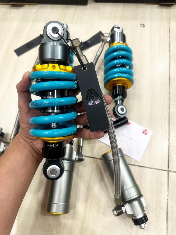 Phuộc Nitron AT Racing Có Bình Dầu Winner Sonic Raider Ex150 Phụ Tùng Phuộc Sau