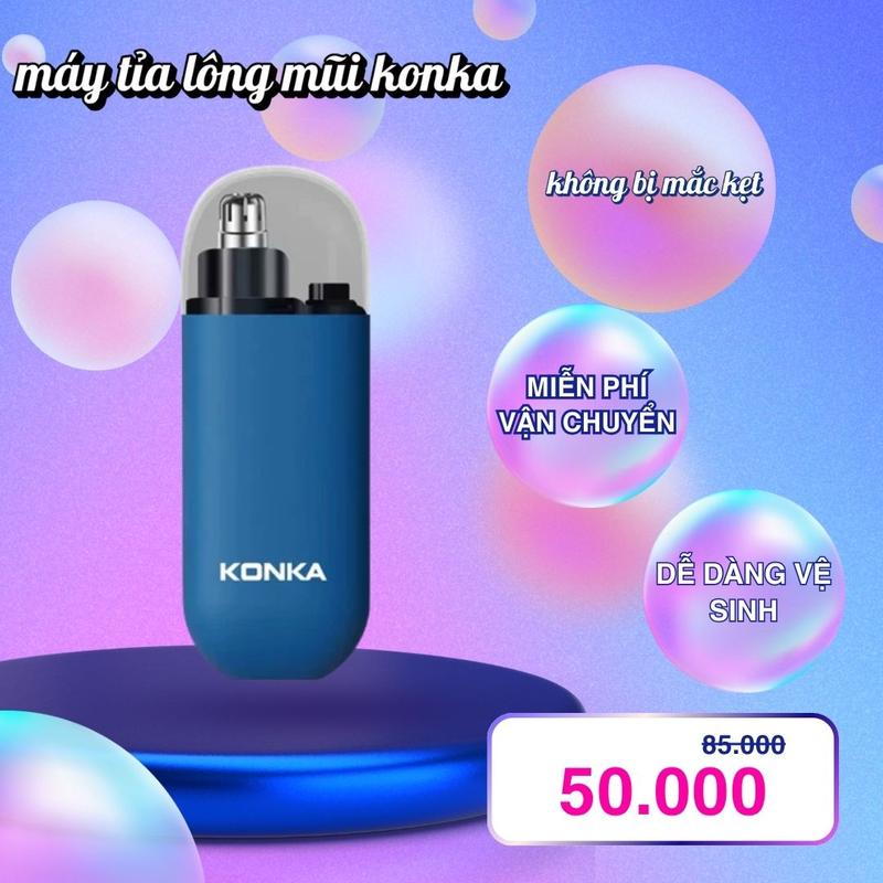  máytỉalôngmũi Máy cắt tỉa lông mày lông mũi điện mini KONKA- Vichi cạo râu đa năng tông  đơ tông  đơ 
