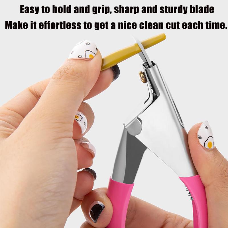 Product Introduction of Stainless Steel Nail Clipper, 1 Count Portable U-shaped Nail Trimmer with 10pcs Nail Measuring Magnets, Professional Manicure Tool for Home & Salon Use, Valentine's Day Gift, Gifts for Girlfriend, Nail Nippers, Nail Tech Supplies, Nail Care 7