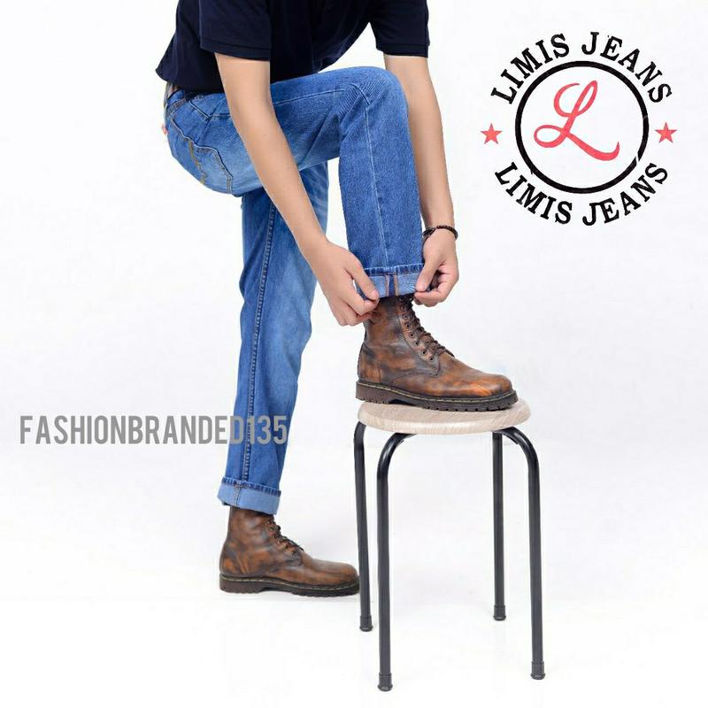 Celana Jeans Panjang Pria Standar Reguler Limis 0riginal Denim Best Quality 28 sampai 38 Basic Nyaman 2