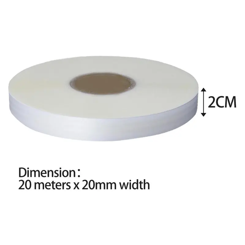 Seam Sealing Tape, Sealant, Clear (transparent), Fabric Repair, Waterproof Hot Melt Sealing Tape, Seam Tape for Raincoat, 2