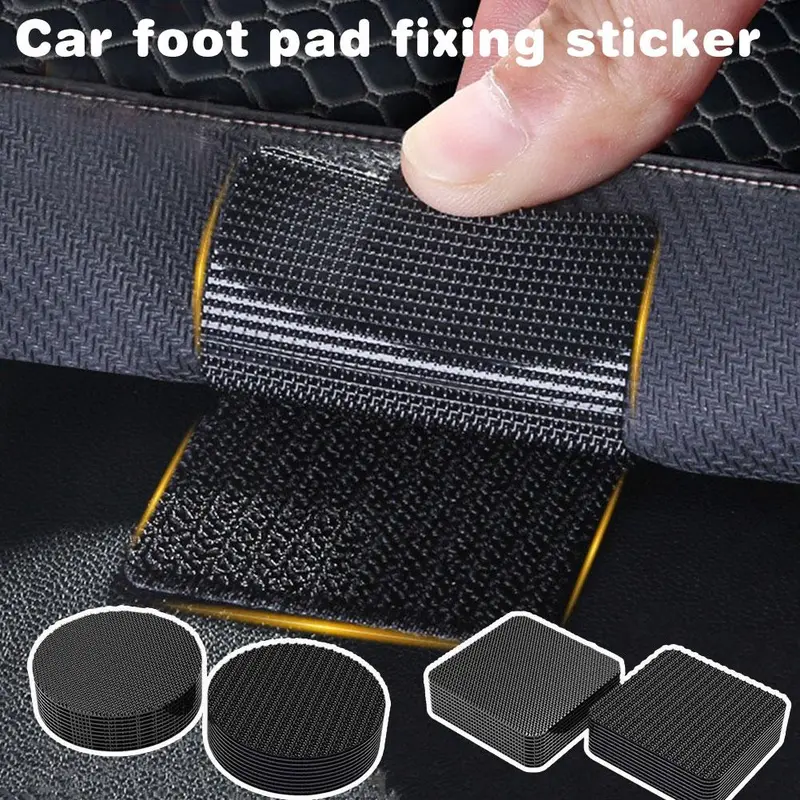 Băng Dính Keo Keo Velcro Dính Mạnh, Băng Dính Keo Không để lại dấu vết Hai Mặt Cho Xe Hơi, Tự Dính, Tấm Che Thảm Ô Tô, Y8G5, 1 Miếng 8