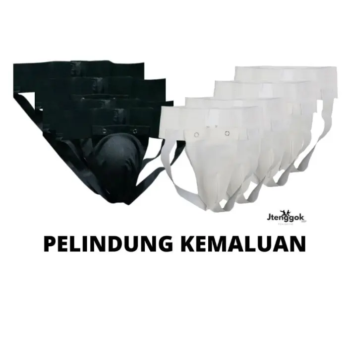 Pelindung Kemaluan Pencak Silat Ukuran S M L XL 0
