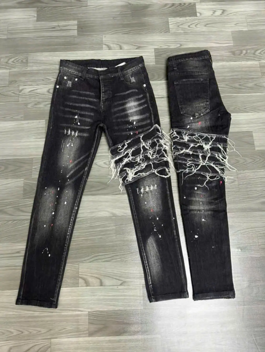 QUẦN JEAN BOY PHỐ IN HỌA TIẾT ,VẢY SƠN ,PHỐI VIỀN ,CAO CẤP THỜI TRANG TRẺ TRUNG.
