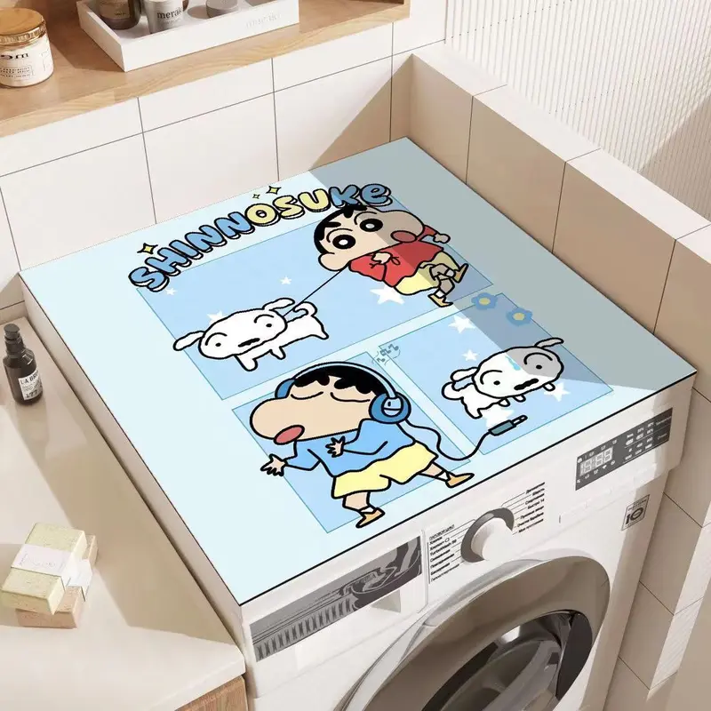 Bút Chì Màu Đất Diatom, Bìa Máy Giặt Shin-chan, Thấm Hút, Bìa Thảm Bồn Rửa Thông Dụng Thảm Chống Ẩm Tủ Lạnh, Thảm Chống Nắng, Thích Hợp Cho Năm 2025, Số Lượng Người: 1216 7