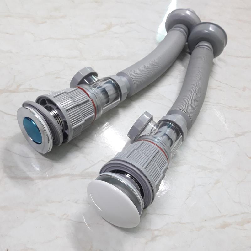 Ống xả xi phông lavabo đa năng XP02 xi phông chậu rửa mặt