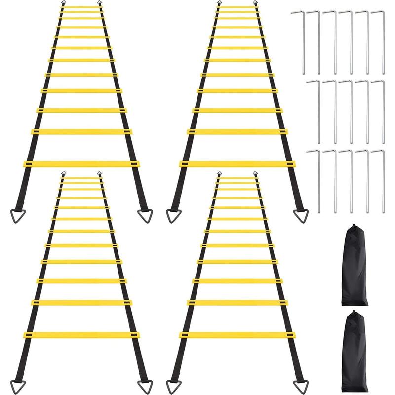 Pack 12 Rungs Agility Ladder Set, Training Ladder with Steel - TikTok Shop