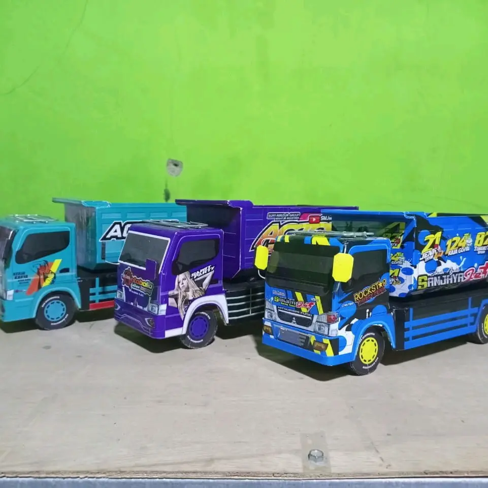 miniatur truk oleng DAM viral Mainan Anak