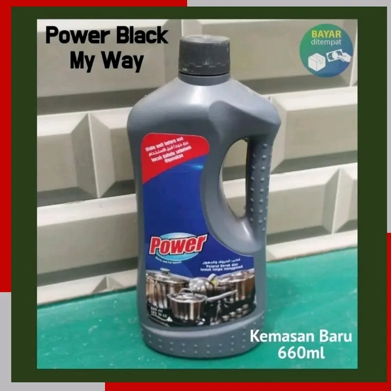 My Way Power Black Pembersih Serbaguna Penghilang Karat Wajan Telpon Panci Gosong 1
