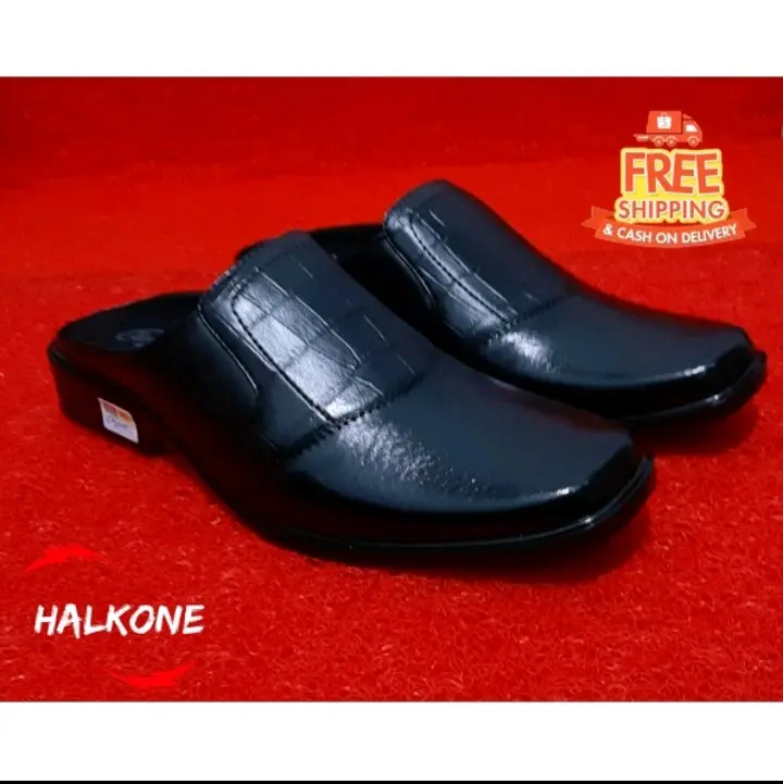 Halkoneku sandal selop formal bustong pria MS