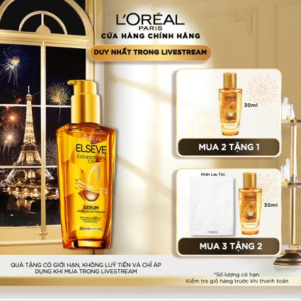 QL x LOREAL Dầu dưỡng tóc L'Oreal Paris Elseve Extraordinary Oil Ultra Nourishing 100ml Chăm Sóc Tóc