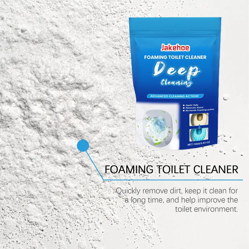 Toilet Cleaner, 1/2 Counts Deep Cleaning Toilet Cleaner Powder, Household Cleaning Supplies for Bathroom Toilet, Home Care Supplies 6
