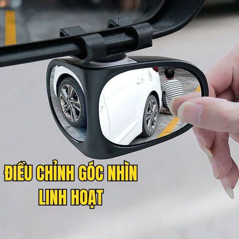 Bộ 2 Gương Chiếu Điểm Mù ô Tô Quan Sát Trước Và Sau Góc rộng Chống Nước An Toàn Khi Lái Xe - Thương hiệu uy tín guong  chieuhau 8
