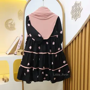 terlaris Little Porin - Arsyi Gamis Anak Usia 1-12 Tahun - Gamis Rayon Anak