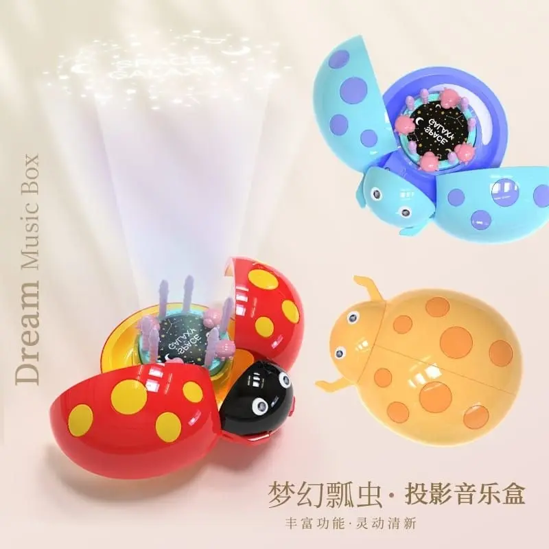Kotak Musik Perhiasan / Music Box Led Model Kumbang Terbaru