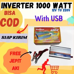 Solar Power Inverter Hanaya 1000W Dc To Ac