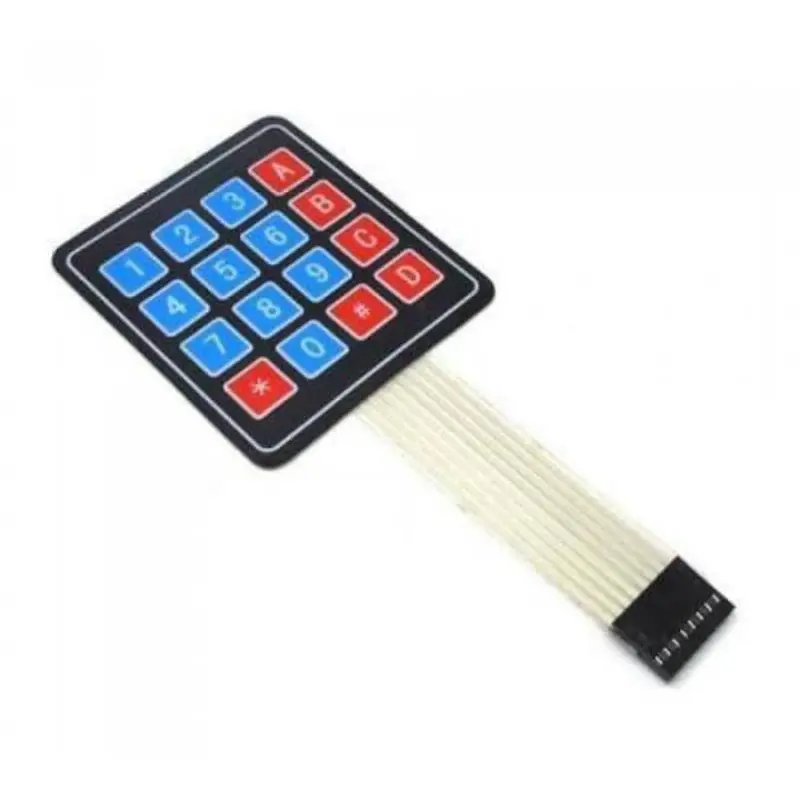 5pcs Keypad Mesin Pertamini Digital Original Tombol Pom Mini Standar - 16 Key Membrane Switch - Komputer 2