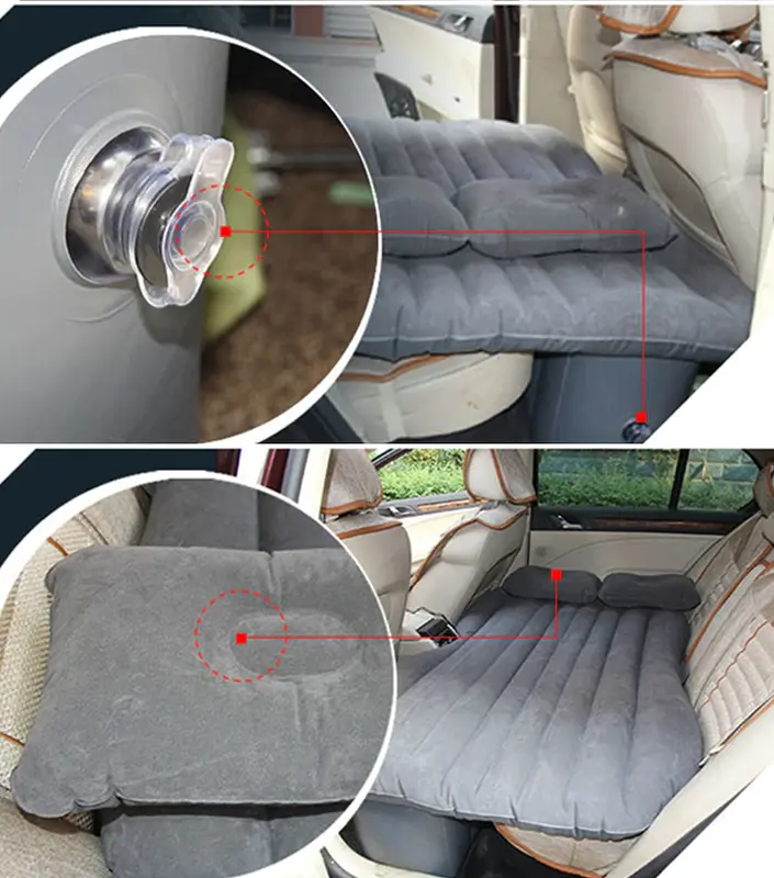 Matras Mobil Lengkap Dengan Pompa Elektrik / Kasur Mobil Bahan Tebal Merk Shenar 8