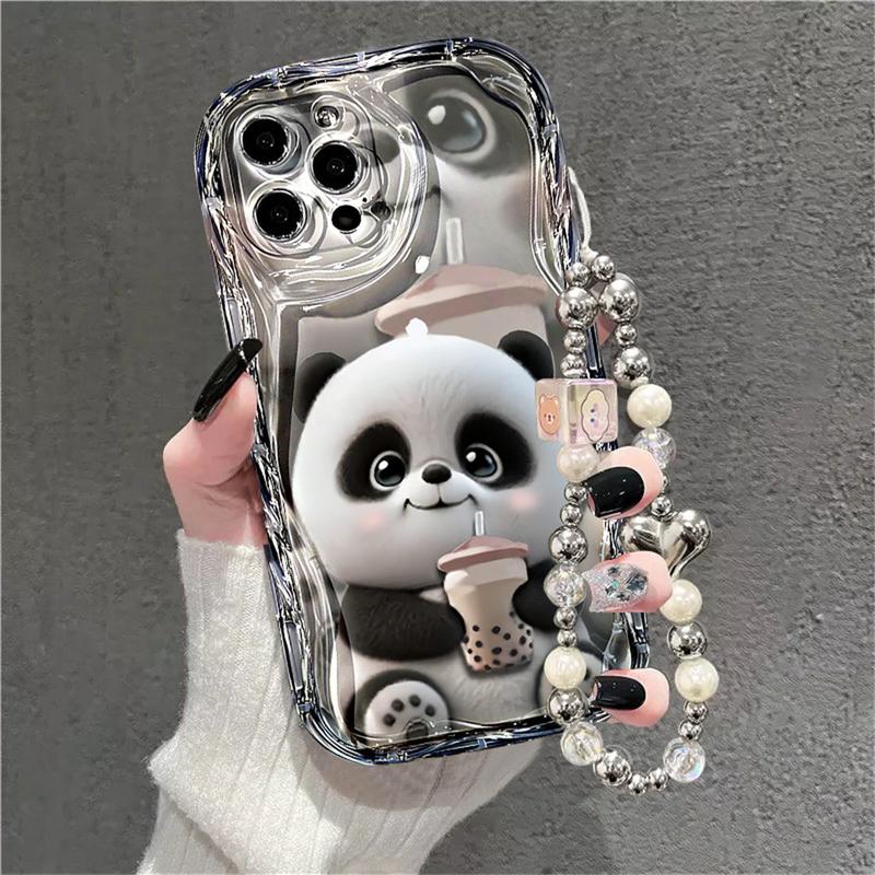 Case For Oppo A3X A60 A16 A38 A18 A17 A58 A78 A17K A15 A5S A77s A79 A31 A16S A52 A1K A95 A54 A57 A7 A12 A3S A16K A74 A53 A1K A11K A76 F9 Lanyard Black and white marble stripes  Case casing hp oppo a77s Aksesoris Ponsel 3