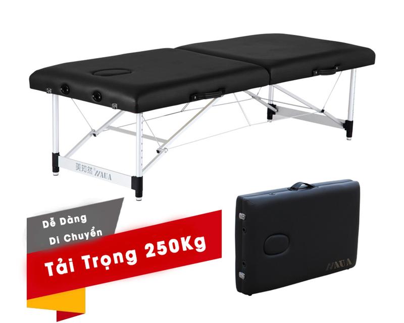Giường Massage gấp gọn chân hợp kim 5