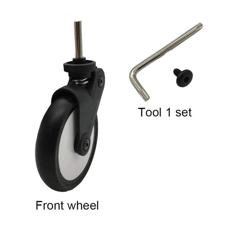 Product Introduction of Rubber Wheels Stroller Accessorie Baby Stroller Wheels Stroller Replacement Durable Infant Carriage Wheel High-quality Silent Bearings Pushchair Caster for Babyzenes Yoyo Yoya YuYu Infant Carriage Baby Pram 9