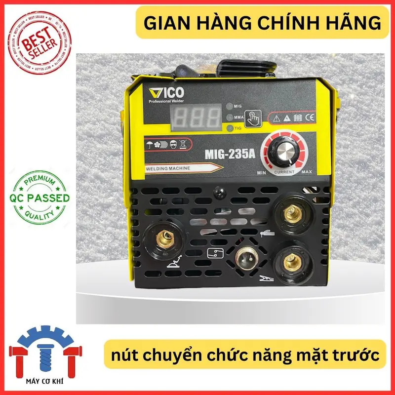Máy hàn Mig 3 chức năng không khí mini Que-MIG-TIG- chính hãng VICO Việt Nam mayhan  mig máy  hàn  mig  3  chức  năng 4