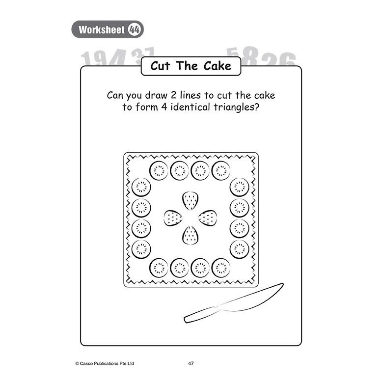 Product Introduction of Original Product Preschool Everyday Maths Thinking Skills Book 1 9